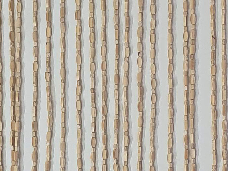 cortina cuentas madera clara 200x90 1u